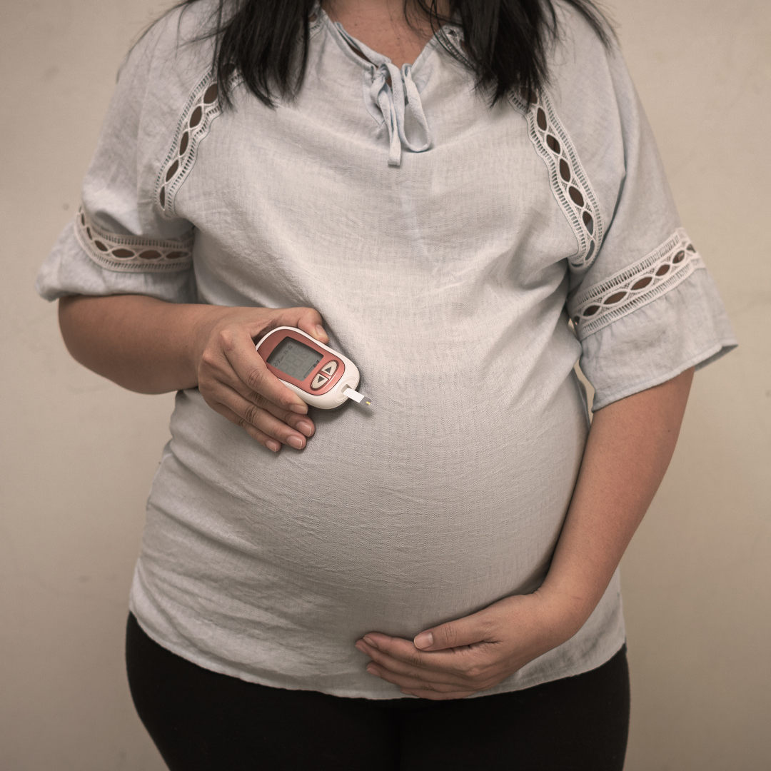 pregnant women with gestational diabetes