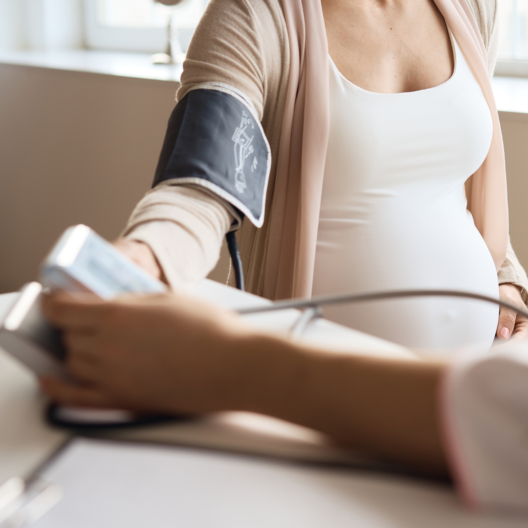 pregnant women with high blood pressure